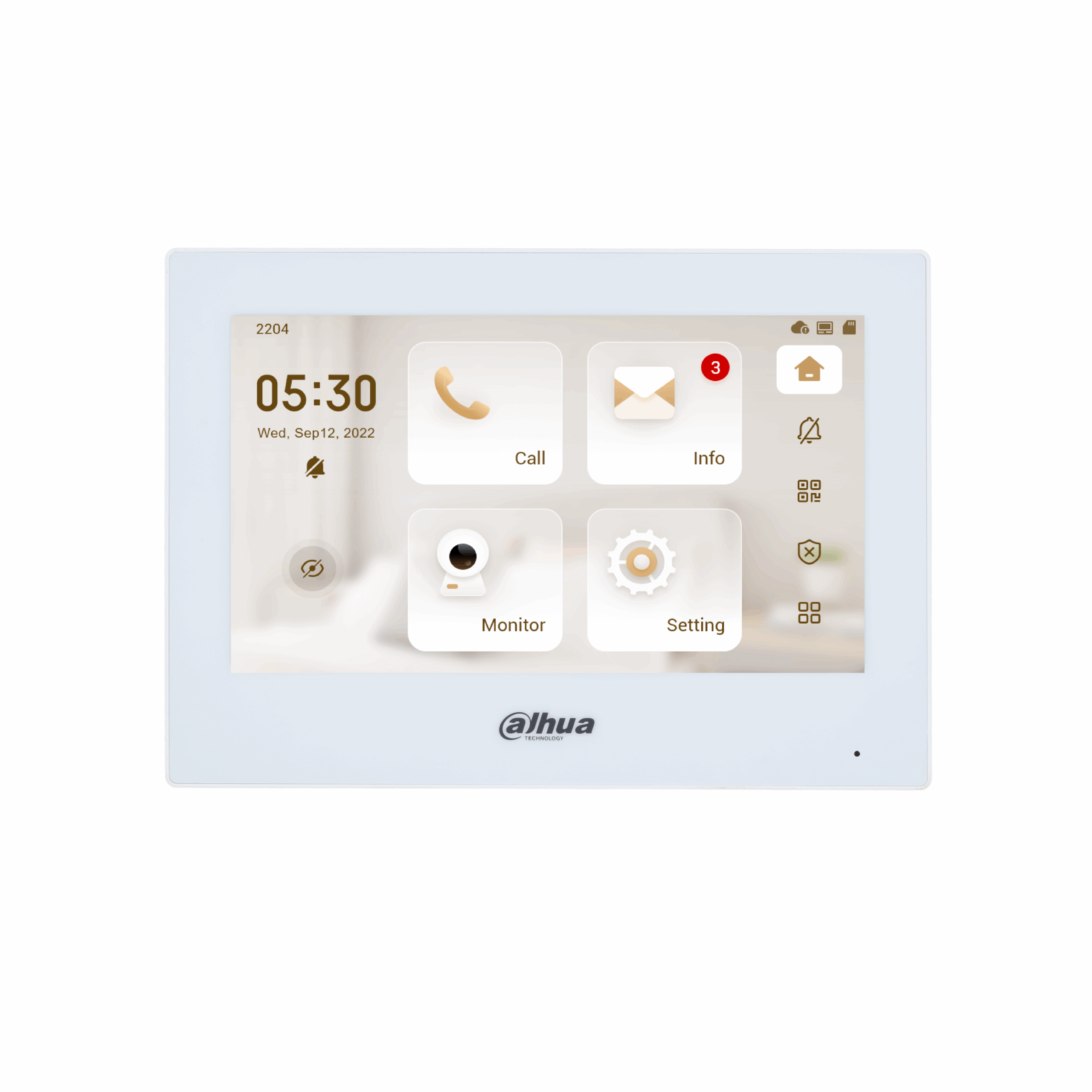 IP видеодомофон Dahua VTH2621G(W)-P