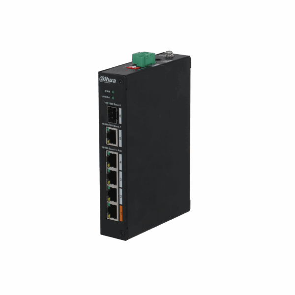 4-портовый PoE коммутатор  Dahua PFS3106-4ET-60