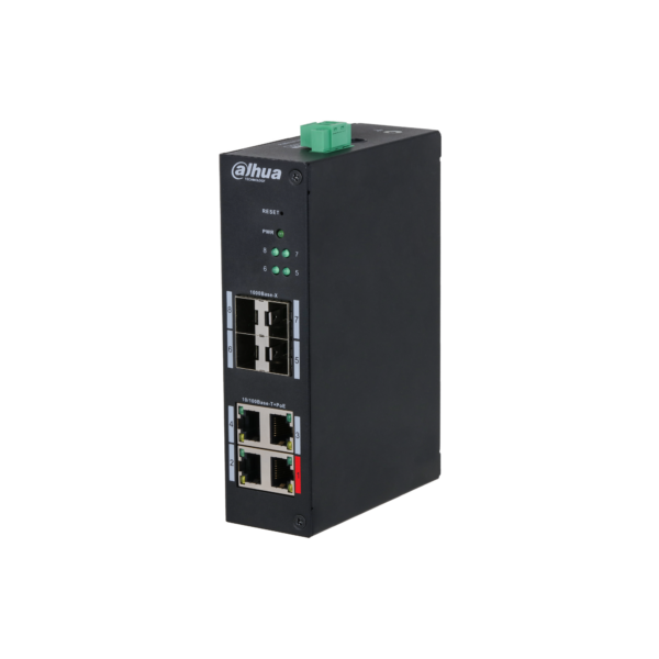 4-портовый управляемый PoE коммутатор DH-HS4408-4ET-96