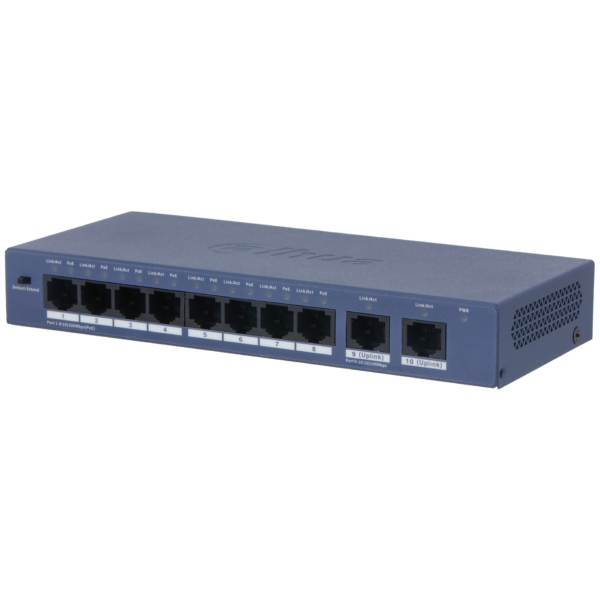 8-портовый PoE коммутатор DH-S3010-8ET2ET-60