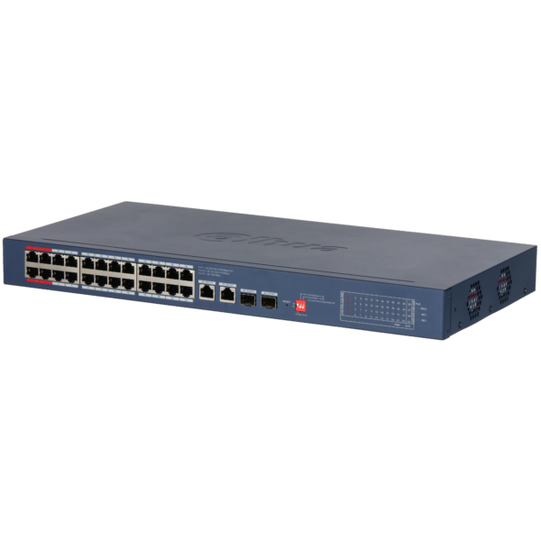 24-портовый управляемый PoE коммутатор  DH-CS4228-24GT-V2