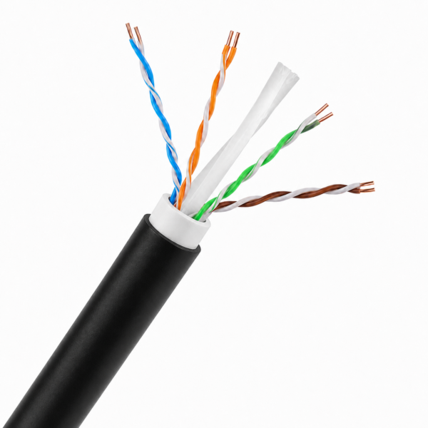 Кабель UTP CAT6 DH-PFM920-6UN-black